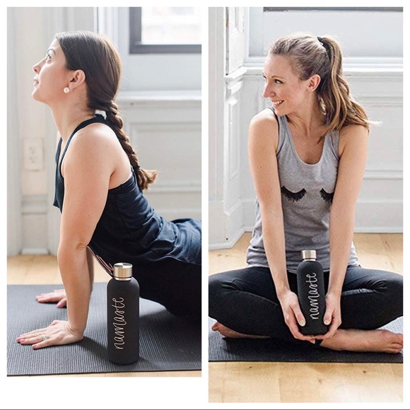 Sold Sweet Water Namaste Water Bottle HandLetter - Picture 8 of 8